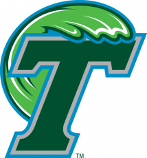 Tulane Green Wave 2014-Pres Primary Logo heat sticker