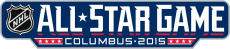 NHL All-Star Game 2014-2015 Wordmark Logo heat sticker
