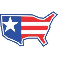 USA Logo 03 custom vinyl decal