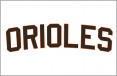 Baltimore Orioles 1963-1965 Jersey Logo heat sticker