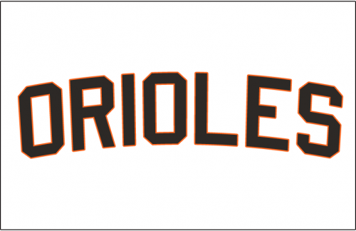 Baltimore Orioles 1963-1965 Jersey Logo custom vinyl decal