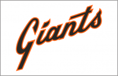 San Francisco Giants 1977-1982 Jersey Logo custom vinyl decal