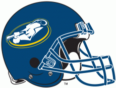 La Salle Explorers 2004-Pres Helmet custom vinyl decal