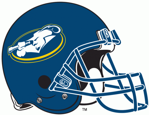 La Salle Explorers 2004-Pres Helmet heat sticker