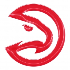 Atlanta Hawks Crystal Logo custom vinyl decal