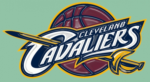 Cleveland Cavaliers Plastic Effect Logo custom vinyl decal