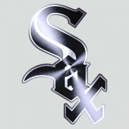 Chicago White Sox Stainless steel logo heat sticker