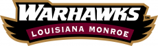 Louisiana-Monroe Warhawks 2006-2010 Wordmark Logo custom vinyl decal