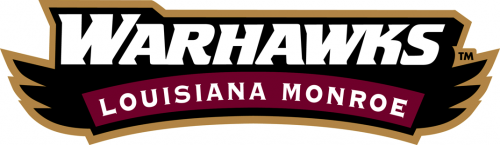 Louisiana-Monroe Warhawks 2006-2010 Wordmark Logo heat sticker