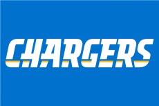 Los Angeles Chargers 2017-Pres Wordmark Logo 04 heat sticker