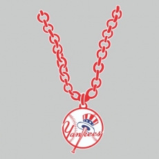 New York Yankees Necklace logo custom vinyl decal