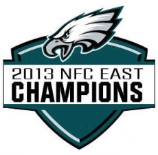 Philadelphia Eagles 2013 Champion Logo heat sticker