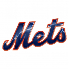 New York Mets Crystal Logo heat sticker