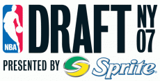 NBA Draft 2006-2007 Logo heat sticker