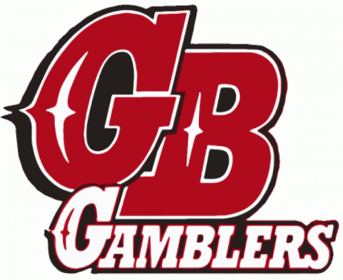 Green Bay Gamblers 2003 04-2007 08 Primary Logo custom vinyl decal