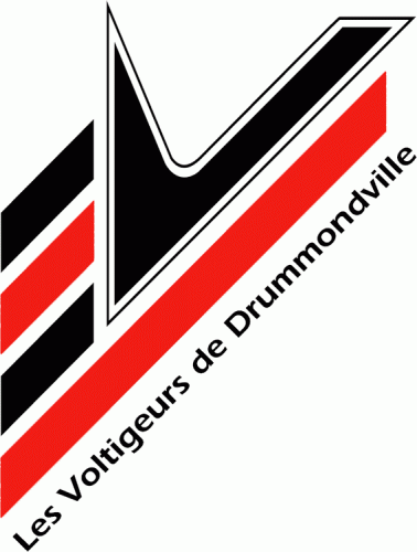 Drummondville Voltigeurs 1987 88-1993 94 Primary Logo custom vinyl decal