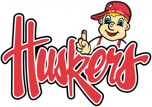 Nebraska Cornhuskers 2004-2011 Wordmark Logo heat sticker