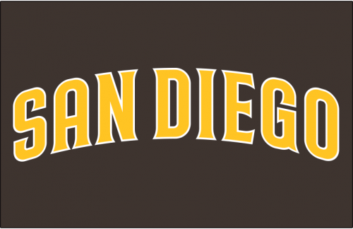 San Diego Padres 2020-Pres Jersey Logo 04 custom vinyl decal