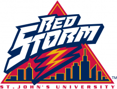 St.Johns RedStorm 1992-2001 Alternate Logo heat sticker