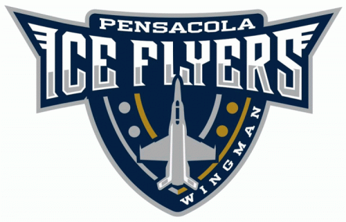 Pensacola Ice Flyers 2012 13 Alternate Logo 2 heat sticker