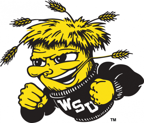 Wichita State Shockers 1992-2009 Secondary Logo heat sticker