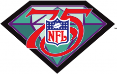 National Football League 1994 Anniversary Logo custom vinyl decal