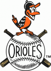 Baltimore Orioles 1954-1965 Primary Logo heat sticker