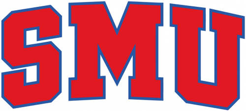 SMU Mustangs 2008-Pres Wordmark Logo 01 custom vinyl decal