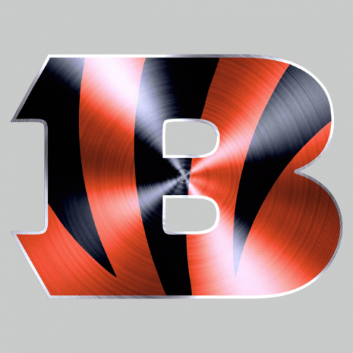 Cincinnati Bengals Stainless steel logo custom vinyl decal