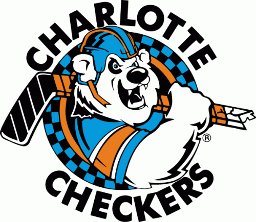 Charlotte Checkers 1993-2002 Primary Logo custom vinyl decal