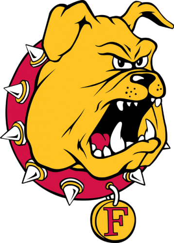 Ferris State Bulldogs 2011-Pres Primary Logo heat sticker