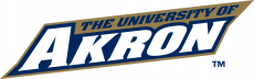 Akron Zips 2002-2007 Wordmark Logo heat sticker