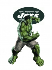 New York Jets Hulk Logo custom vinyl decal