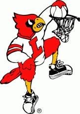 Louisville Cardinals 1992-2000 Mascot Logo 01 heat sticker