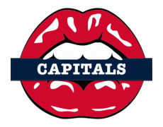 Washington Capitals Lips Logo heat sticker