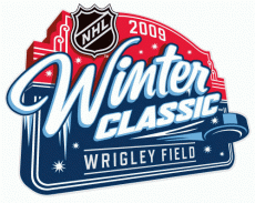 NHL Winter Classic 2008-2009 Logo custom vinyl decal