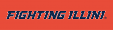 Illinois Fighting Illini 2014-Pres Wordmark Logo 10 custom vinyl decal