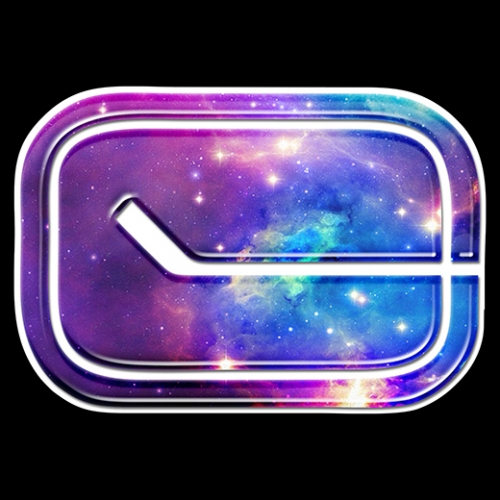 Galaxy Vancouver Canucks Logo heat sticker