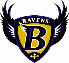 Baltimore Ravens 1996-1998 Primary Logo heat sticker