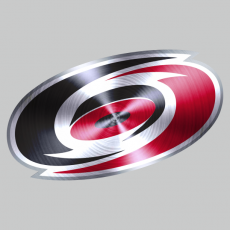 Carolina Hurricanes Stainless steel logo heat sticker