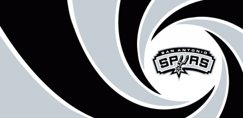 007 San Antonio Spurs logo custom vinyl decal