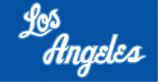 Los Angeles Lakers 1960-1964 Wordmark Logo heat sticker