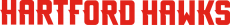 Hartford Hawks 2015-Pres Wordmark Logo 02 heat sticker