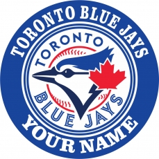 Toronto Blue Jays Customized Logo heat sticker