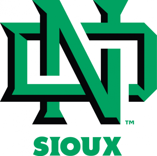 North Dakota Fighting Hawks 2012-2015 Alternate Logo 01 custom vinyl decal