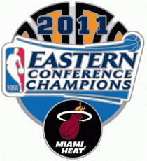 Miami Heat 2010-2011 Champion Logo heat sticker