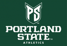 Portland State Vikings 2016-Pres Alt on Dark Logo heat sticker