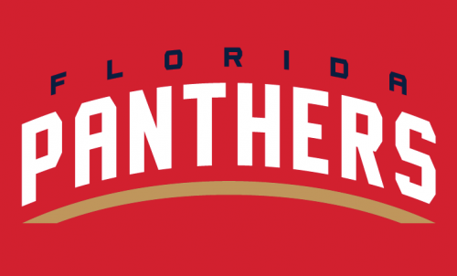 Florida Panthers 2016 17-Pres Wordmark Logo 02 custom vinyl decal