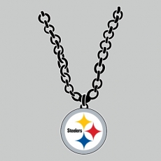 Pittsburgh Steelers Necklace logo custom vinyl decal