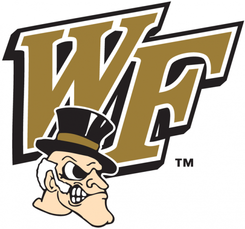 Wake Forest Demon Deacons 1993-2006 Secondary Logo custom vinyl decal